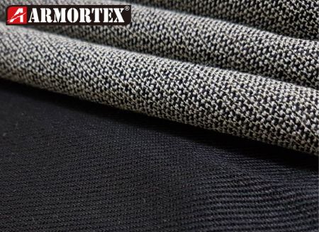 黑色斜紋梭織耐磨布 - ARMORTEX® 斜紋耐磨布